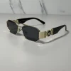 VS Luxury Medallion Metal Frame Sunglass -Golden
